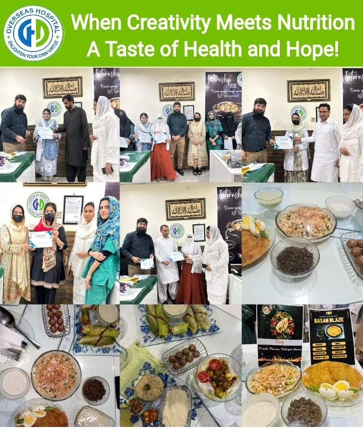 Students’ Brilliant Showcase at Overseas Hospital — A Captivating Presentation of Nutritious Dishes